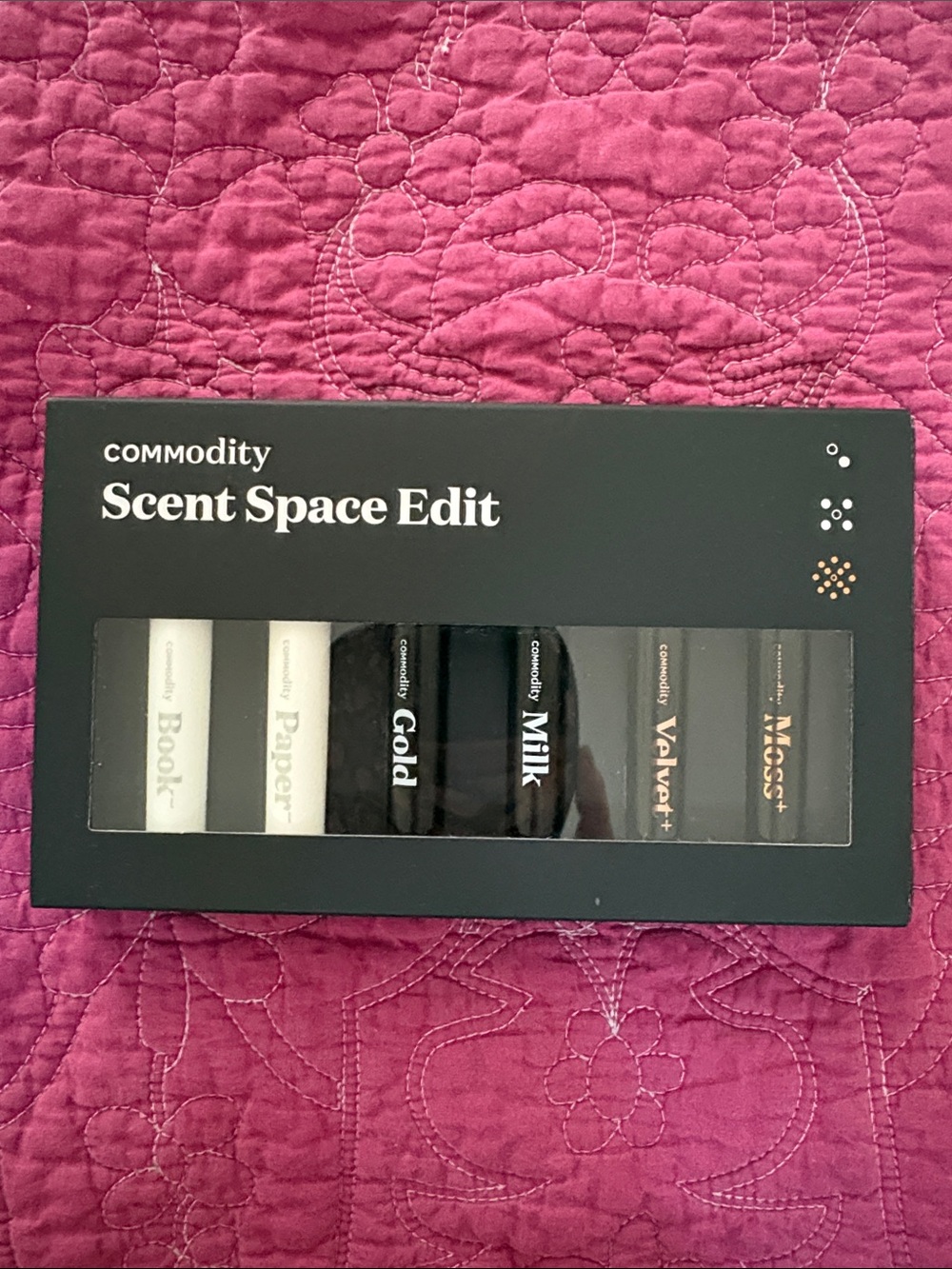 Commodity Scent Space Edit Fragrance Set - Black